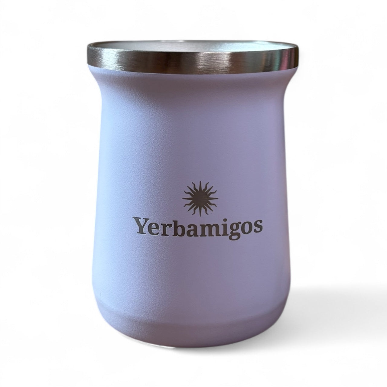 Yerbamigos inox mate tök fehér