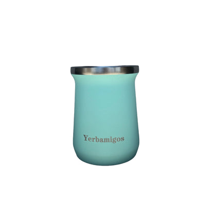 Yerbamigos inox mate tök aqua