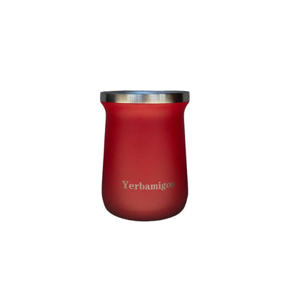 Yerbamigos inox mate tök piros